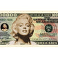 American Art Classics Marilyn Monroe Million Dollar Bills - Pack Of 5 - Best Gift For Lovers Of Norma Jean