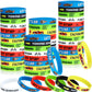 Race Cars Party Favors, Race Car Birthday Party Supplies Race Car Party Decorations Flag Rubber Bracelets Silicone Wristband for