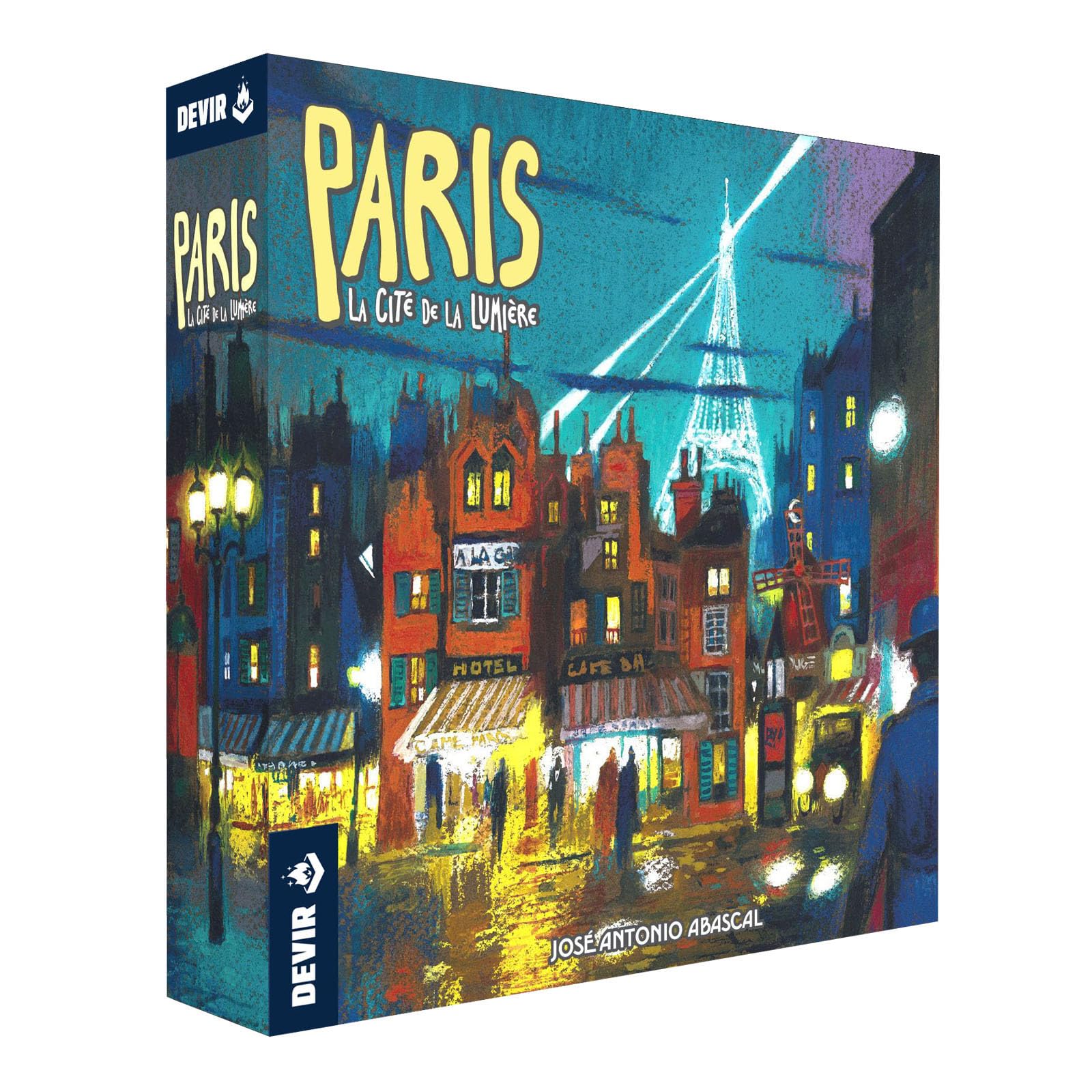 Devir Paris: La Cite De La Lumire Board Game For 2 Players, Ages 10+