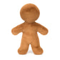 Jellycat Jolly Gingerbread Fred Stuffed Toy - Large 13" Christmas Plush Décor, Polyester