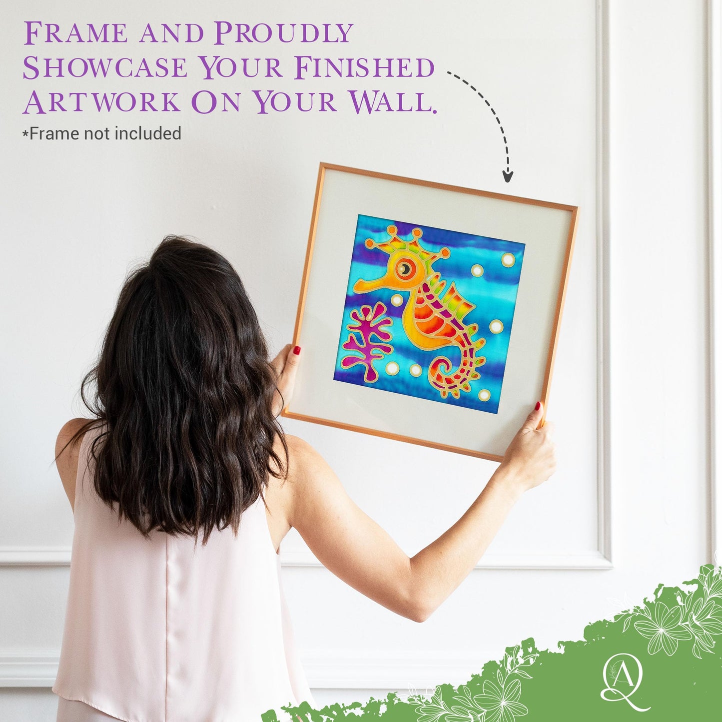 KS Innovative Malaysian Batik Organic Colors Painting 2-in-1 Kit (Fish, Sea Horse)