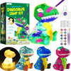 Laoese Paint Your Own Dinosaur Lamp Kit, Art Supplies Arts & Crafts Kit, Painting Kit For Kids 6-12, Dinosaur Toys For Boys Girl