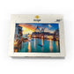 MyPuzzle Grand Canal with Gondola at Sunset Venice Italy - enhanced 500 Piece Jigsaw Puzzle for mature-themeds