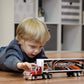 Wheel Master International Lonestar Tractor Trailer Play Toy Truck - Multicolor Metal, Realistic Design with Openable Doors for Kids