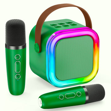 IROO Mini Karaoke Machine for Kids, 2025 TOP Toys Birthday Gifts Ideas for Girls Ages 4, 5, 6, 7, 8, 9, 10, 12+ Years Old, Porta