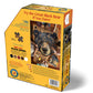 Madd Capp Puzzles - I Am Bear - 550 Pieces - Animal Shaped Jigsaw Puzzle, 27Inx26In, Black