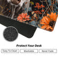Cow And Flower For Mtg & Tcg Playmat Mouse Pad,Bfdhgqzc 24'' X 14'' Game Mat For Mtg/Rpg/Ccg Trading Card Game Playmats Table Ma