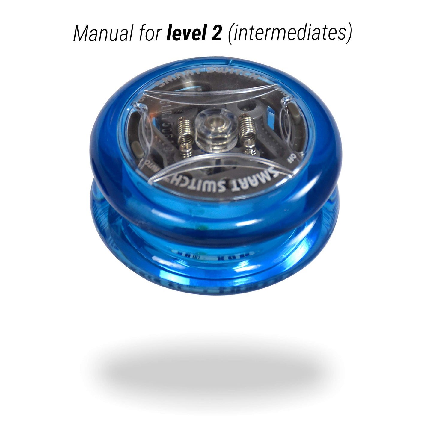 Yomega Power Brain Xp Yoyo - Professional Yoyo With A Smart Switch Which Enables Players To Choose Between Auto-Return And Manual Styles Of Play. + Extra 2 Strings & 3 Month Warranty (Blue)