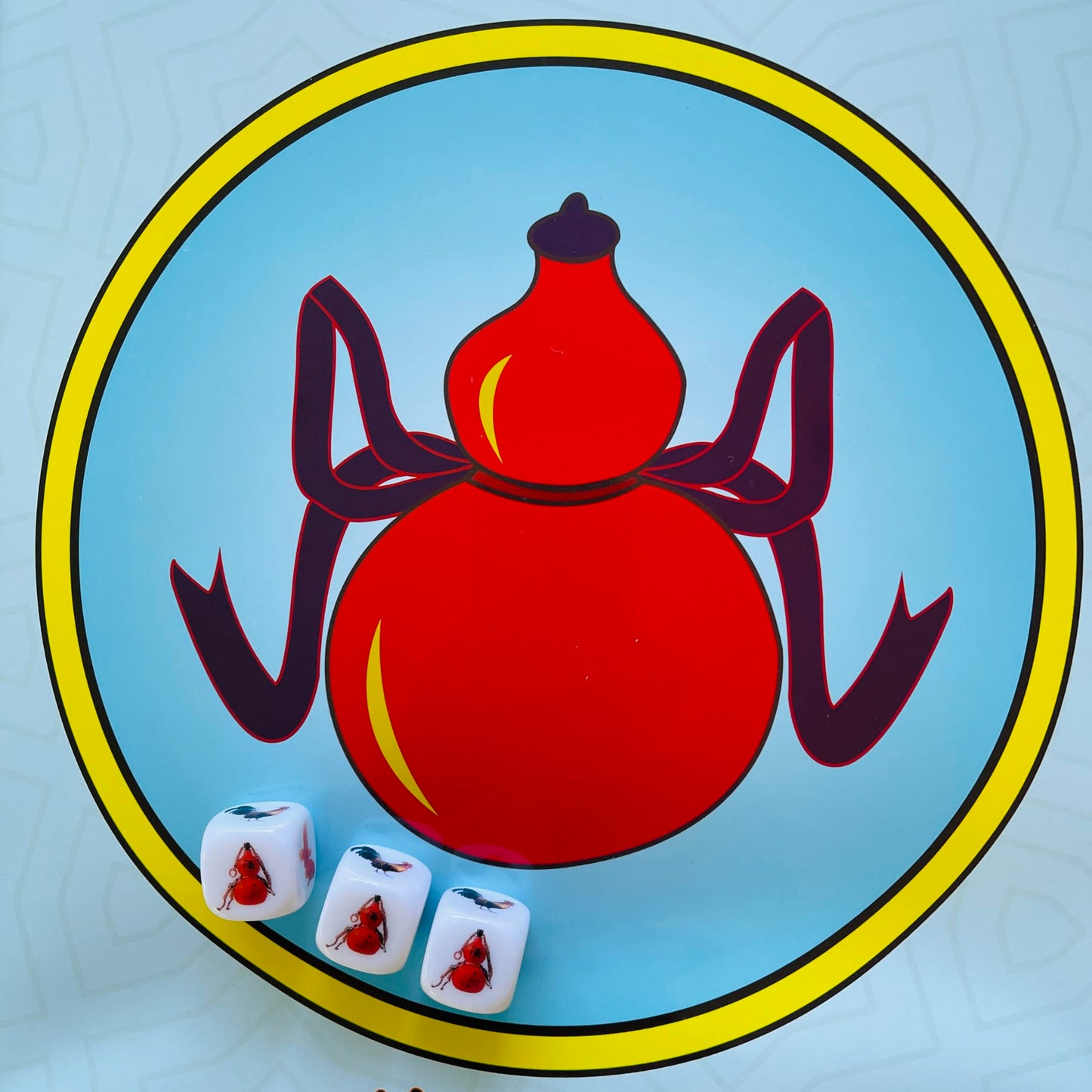Tht Gourd-Crab-Shrimp-Fish Game - Vietnamese Bau Cua Ca Cop- Aka Bau Ca Tom Cua
