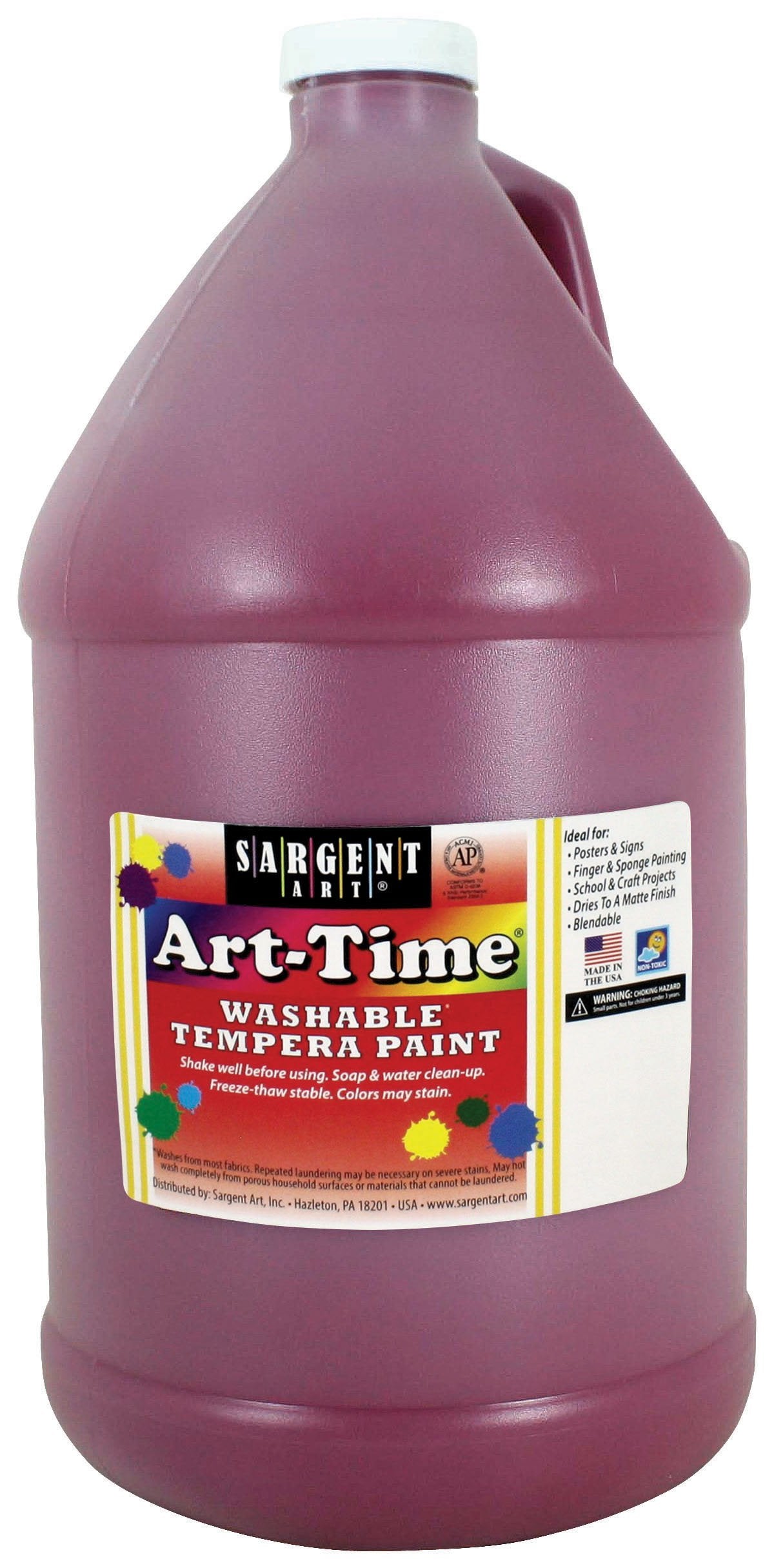 MAGENTA ART-TIME WASHABLE PAINT GAL