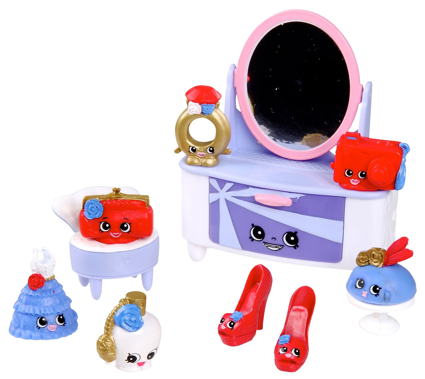 Shopkins Fashion Spree Best Dressed Style 2 Theme Pack Playset
