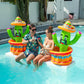 Parentswell 2 Pack Inflatable Cactus Coolers, 47.5'' Inflatable Drink Party Cooler Blow Up Cactus Ice Bucket For Summer Fiesta Cinco De Mayo Pool Party Supplies Mexican Decoration