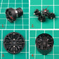 Brkrc Steel Front/Rear Differential Gear For Arrma 1/14 Mojave Grom 1/18 Granite Grom Rc Car Upgrade