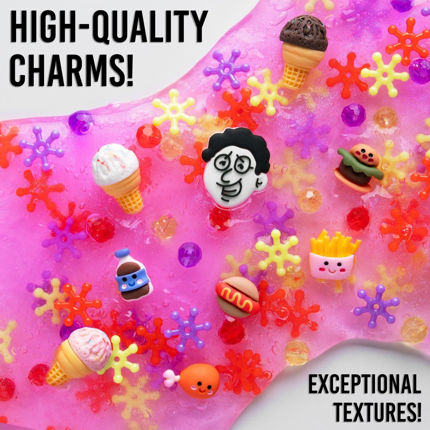 Crazy Aaron'S Slime Charmers® - Mcslime - Purple Water Slime, Sensory Toys For Kids - Creative And Endless Fun, Stress Relief Therapy, Gifts For Girls And Boys - Made In Usa