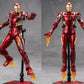 Lonullymege Ironman Mk46 Action Figures-7 Inch All Joints Movable Collectable Toys-Full Metal Painting With Lots Of Accessories Stark Model(1/10 Scale)
