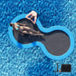 Danrelax 8 Double-Ring Inflatable Dock  Sunchill Float Ring  Hck Tanning Pool with 4in Woven Fabric  Manual Pump for 1-2 Min Quick Inflate/Deflate  Fits 7-8  Ideal for Lakes  Pools  Oceans
