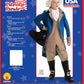 Rubies  211371 George Washington Child Costume - Blue-Brown - Small