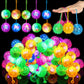 Sotiff 18 Pcs Light Up Ball Spiky Led Bouncy Ball Flashing Squeaky Multicolor Puffer Toy Rubber Sensory Toy Carnival Prizes Bulk Party Favors For Teens, Adults, Children