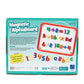 Educational Insights Magnetic Alphaboard Kit, Includes 72 Magnetic Letters And 27 Math Symbols And Numbers, Magnetic Alphabet & Magnetic Numbers, Ages 4+