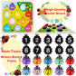 Wooden Counting Ladybugs Montessori Counting Toys For Toddlers Learning Education Toy Ladybugs Puzzle Numbers Matching Preschool