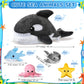Syhood 5 Pieces Sea Stuffed Animals Plush Set Include 1 Large Whale Plush Doll With Small Starfish Dolphin Octopus Ray Stuffed Toy For Huggable Sleeping Holiday Birthday Gifts