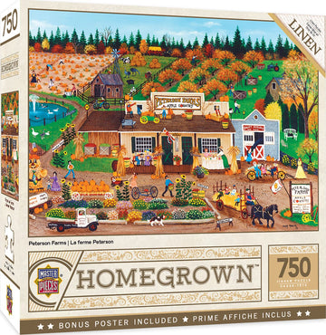 Masterpieces 750 Piece Jigsaw Puzzle For Adults, Family, Or Kids - Peterson Farms - 18'X24'