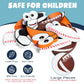 Wooden Puzzles For Toddlers 2-4 | Sports Puzzles | Wood Puzzles For Kids, Toddler Sports Toys For Toddlers, Basketball Toy, Foot