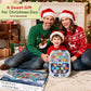 2-Player Whack Game Mole - Toys for Age 3-12 Kids,2 Hammers,3 Modes with Sound & Light,Safe Educational Pounding Toy,Christmas B