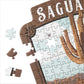 Lantern Press Mini Shaped mature-themed Jigsaw Puzzle  Protect Our National Parks (Saguaro)