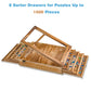 Lavievert Jigsaw Puzzle Sorting Trays & Puzzle Bracket Set, Adjustable Puzzle Easel Holder For Puzzle Board, Wooden Puzzle Sorters With Drawer Design For Up To 1500 Pieces - Comes With No Puzzle Board