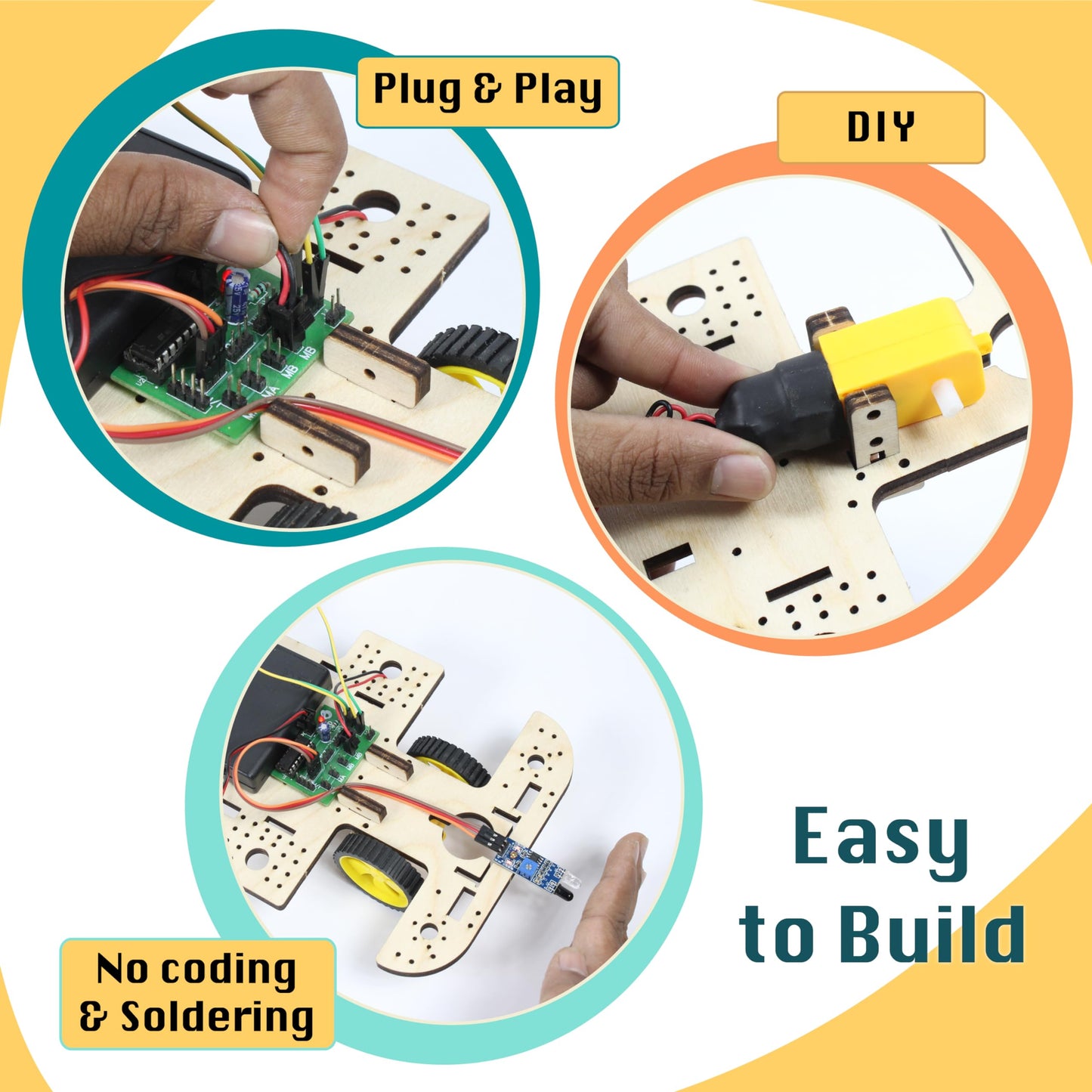 Butterflyedufields 10In1 Stem Robotics Kit For Kids Ages 8-10-12 | Diy Electronics Engineering Sensors Toy | Science Kits For Ki