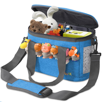 Ibvivic Toniebox Carrying Case For Toniebox Figures/Starter Set Waterproof Tonie Storage, Blue