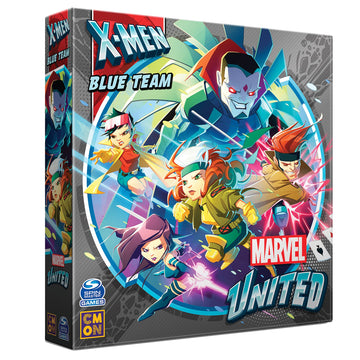 Cmon Marvel United X-Men Blue Team Expansion | Tabletop Miniatures Game | Strategy Game | Cooperative Game For Adults And Kids |