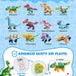 Colplay 24 Packs Valentines Day Gifts For Kids Classroom-Dinosaur Building Blocks With Valentines Day Cards For Kids School & Stickers, Exchange Valentines Party Favors Boxes For Kids Boys Girls