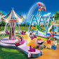 Playmobil Large County Fair Playset, Multicolor, Plastic, 51.5 x 38.5 x 12.5 cm, Model 70558
