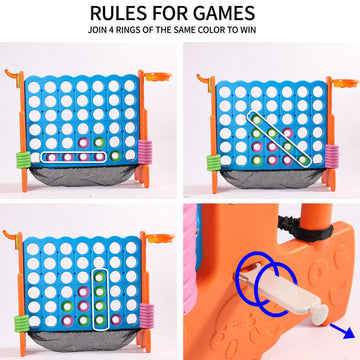 Giant 4 Row Game With Carrying Bag And Mesh Fabric .Giant 4-To-Score Game Set Suitable For Indoor And Outdoor Holiday Parties An