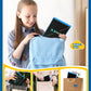 Tekfun 2 Pack Lcd Writing Tablet With 4 Stylus, 8.5In Erasable Doodle Board Mess Free Drawing Pad For Kids, Car Trip Educational