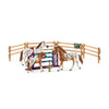 Schleich Horse Club 11-Piece Playset - Appaloosas Tournament Training for Kids 5-12 Years, Multicolor, PVC, Model 42433