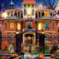 Masterpieces 1000 Piece Halloween Jigsaw Puzzle - Haunted House On The Hill - 19.25''X26.75''
