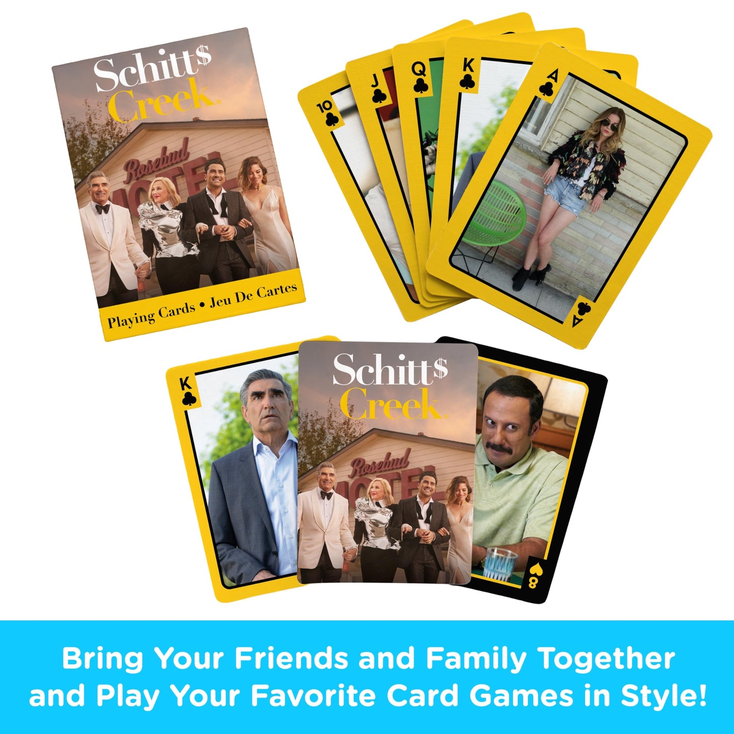 Aquarius Schitt'S Creek Playing Cards - Schitt'S Creek Themed Deck Of Cards For Your Favorite Card Games - Officially Licensed Schitt'S Creek Merchandise & Collectibles
