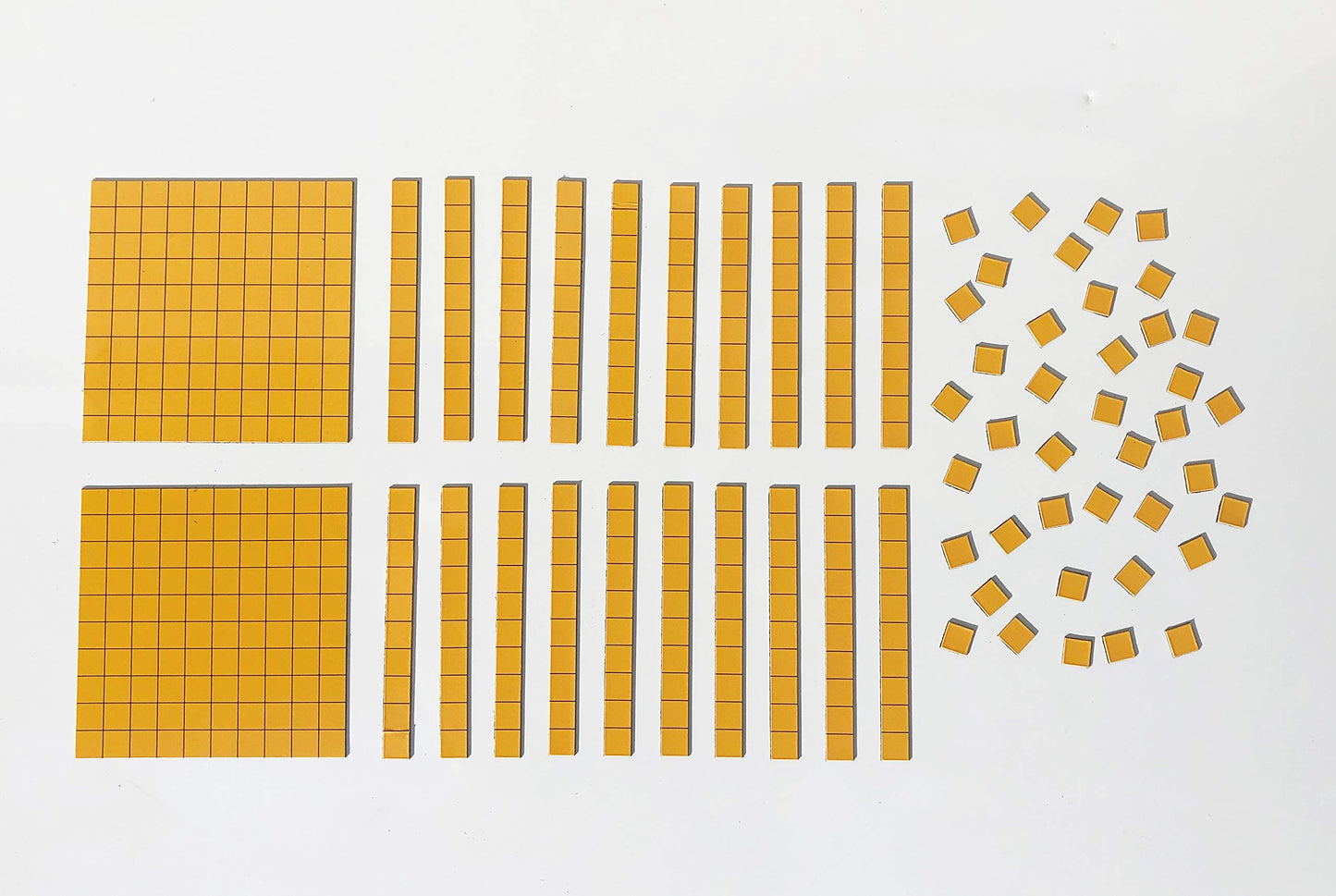 Dowling Magnets Magnetic Base Ten, Set Of 62