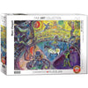 EuroGraphics The Circus Horse Art Print - 1000mm Cardboard - Orange, Purple, Yellow - Model 6000-0851