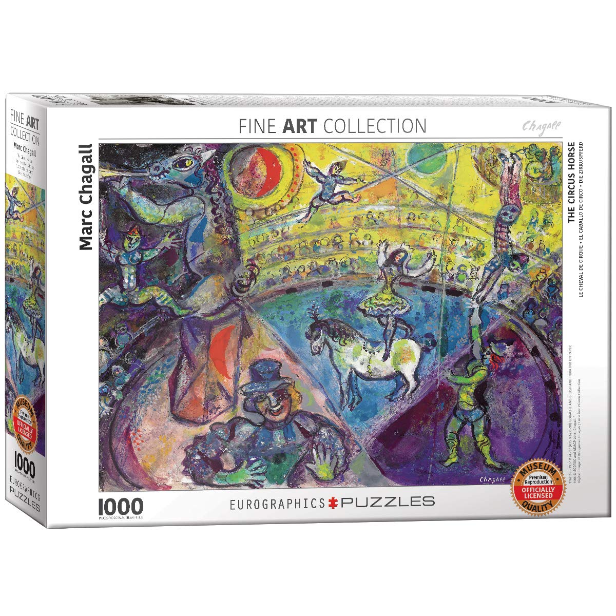 The Circus Horse By Marc Chagall