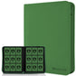 Card Binder 9 Pocket with Zipper 360 Pockets Trading Card Holder Book  enhanced PU Cover Zip Folder Binder for TCG  MTG Sports Cards  Game Cards (Greens)