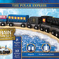 Masterpieces Wood Train Sets - The Polar Express 18 Piece Train Set