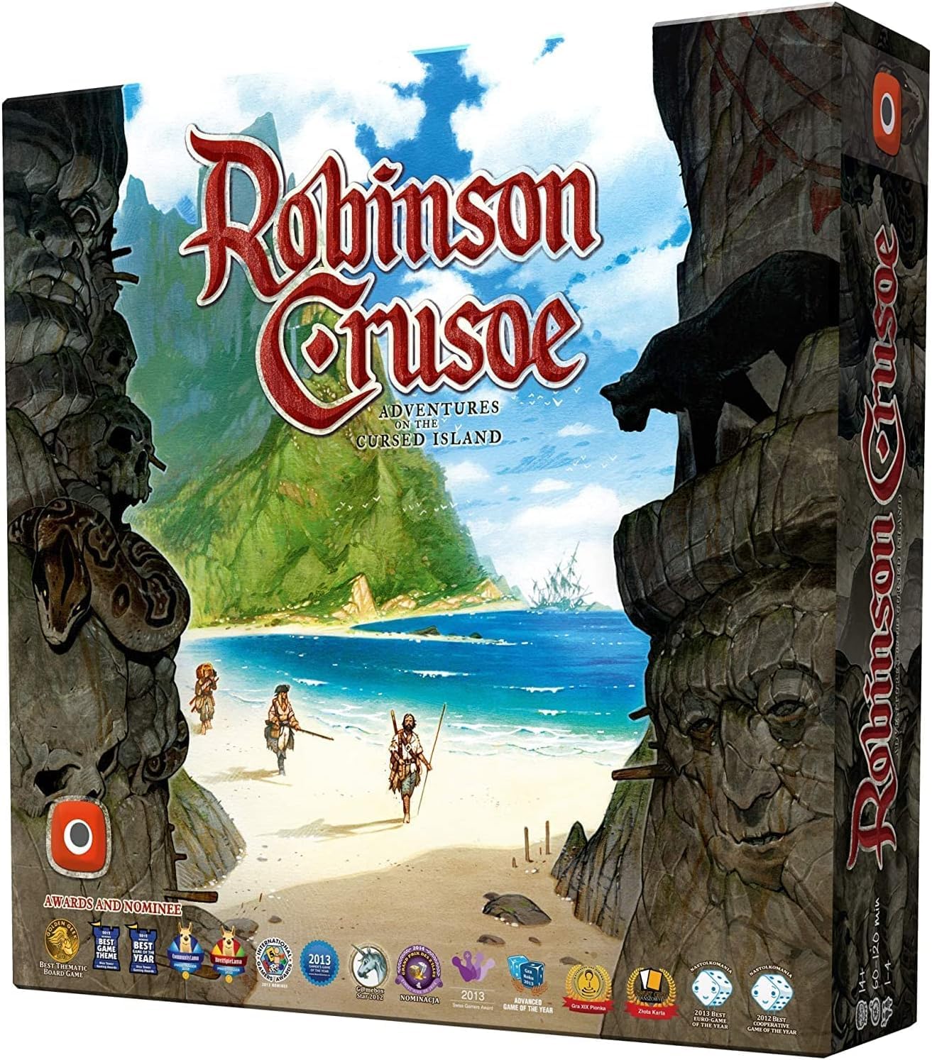 Portal Games Robinson Crusoe Adventures On The Cursed Island Board Game