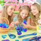 Tonberless 5 Pack Slime Filled Eggs Toys, Prefilled Easter Eggs Basket Stuffers for Teens Kids, Easter Egg Fillers Gifts Party F