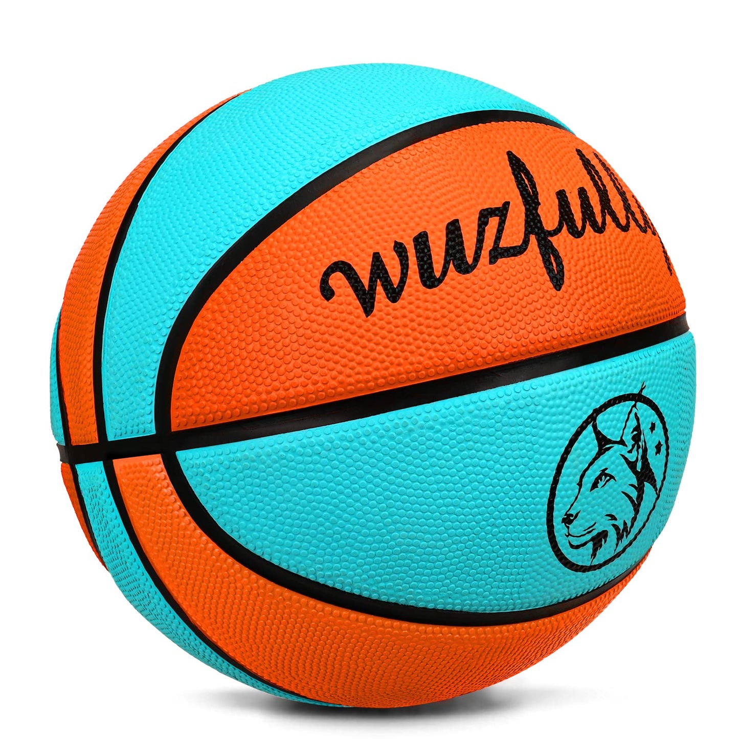 Mini Rubber Basketball Size 3 (22-Inch),Kids Basketball For Indoor Outdoor Pool Play Games