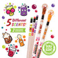 Soda Shop Smencils - Scented Pencils, 5 Count, Gifts For Kids, School Supplies, Classroom Rewards, Party Favors