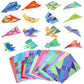 Vodolo Paper Airplane Kits with 16 Classic Designs,32 Sheets Paper Planes Origami Kit for Kids Ages 5-12,Airplane Gifts for Boys